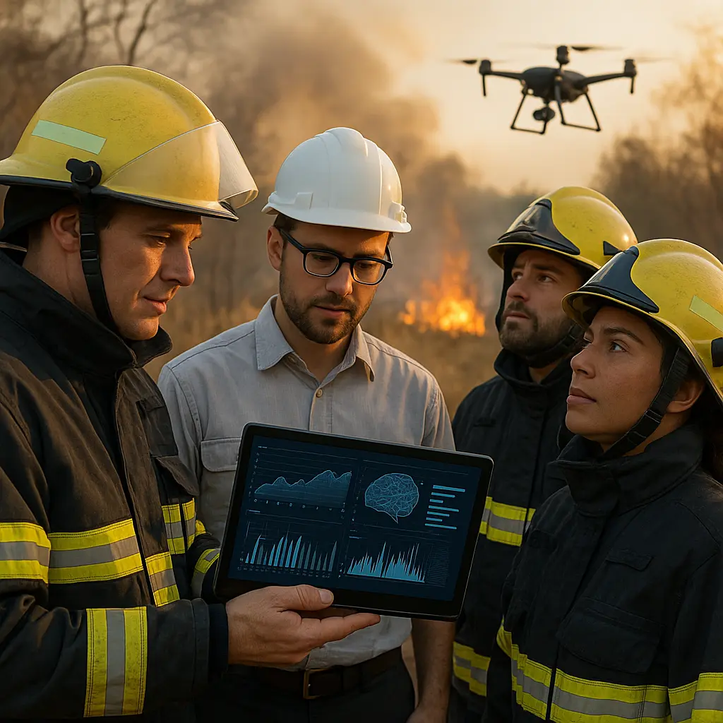 IA en la lucha contra incendios - Quiz Bomberos y tecnología IA